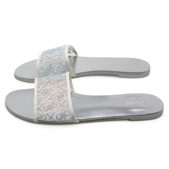 Womens Guess Open Toe Slide Sandals - Picture 6 of 8